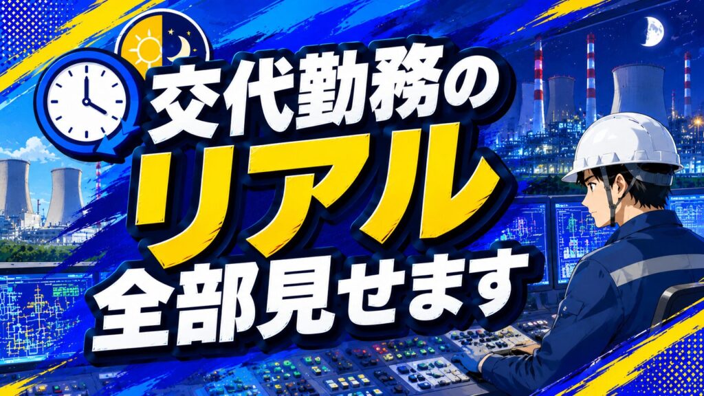 交代勤務のリアル全部見せますのアイキャッチ